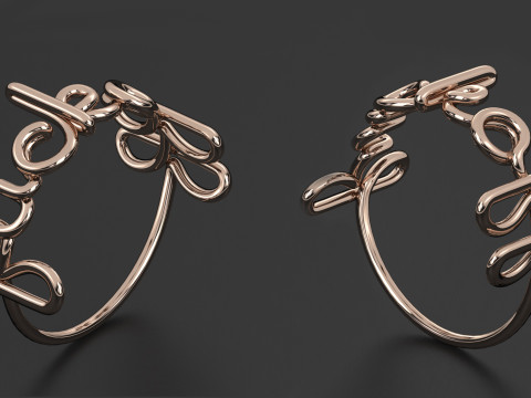 FUKOFF INITIAL RING Modelo de Impressão 3D
