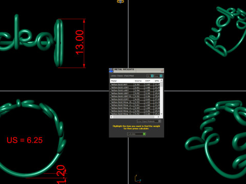 FUKOFF INITIAL RING Modelo de Impressão 3D