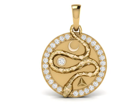 Foundrae Wholeness Medallion 3D Print Model