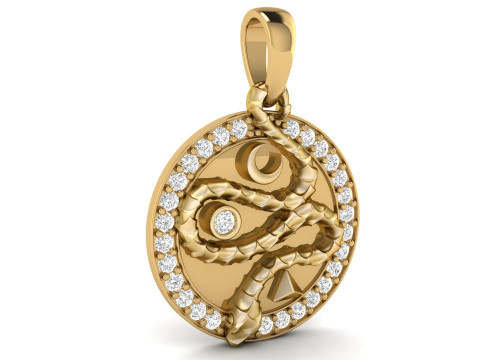 Foundrae Wholeness Medallion 3D 打印模型