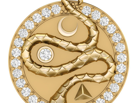 Foundrae Wholeness Medallion 3D 打印模型