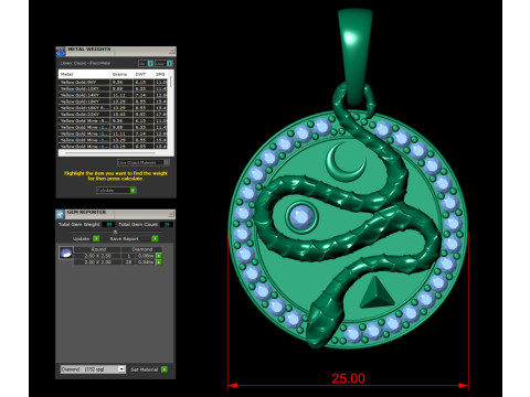 Foundrae Wholeness Medallion 3D 打印模型