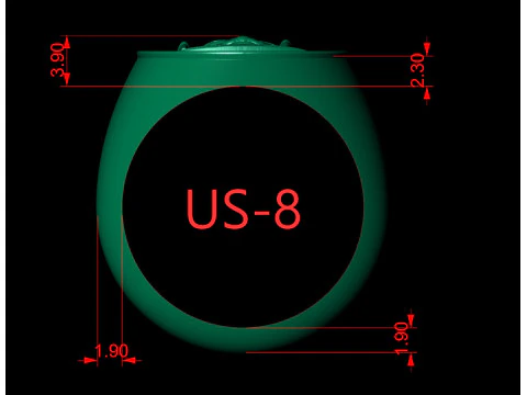 Anello orologio con quadrante in oro Modello di stampa 3D