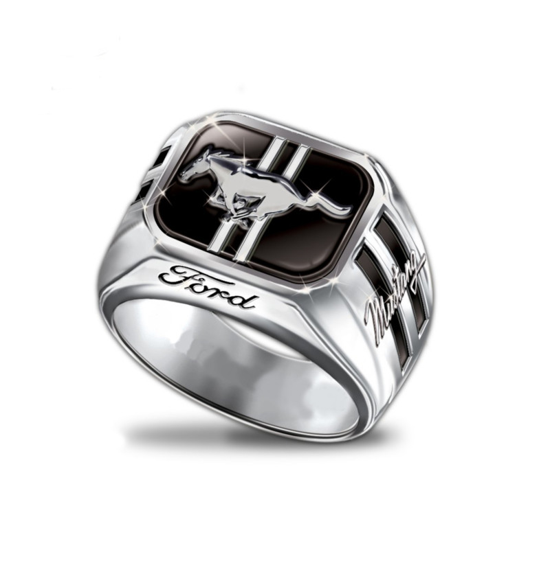 Car brand Gents Signet Ring 3D 프린트 모델 .c4d .max .obj .3ds .fbx .stl .blend 