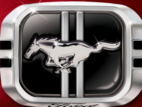 Car brand Gents Signet Ring 3D Print Model