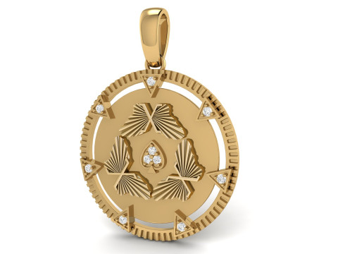 Foundrae Medallion Modelo de Impressão 3D