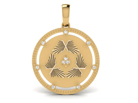 Foundrae Medallion 3D Print Model