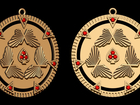 Foundrae Medallion Modelo de Impressão 3D
