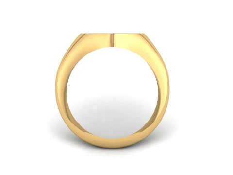 Heart Enamel Ring 3D Print Model