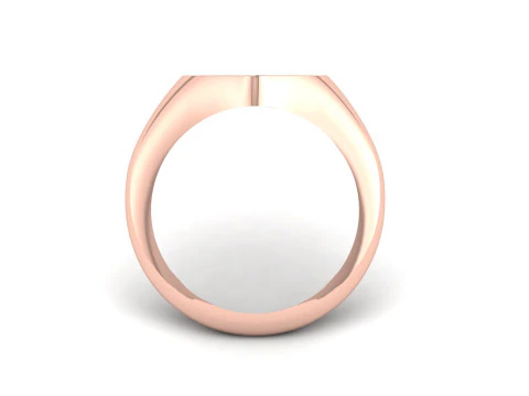 Heart Enamel Ring 3D Print Model