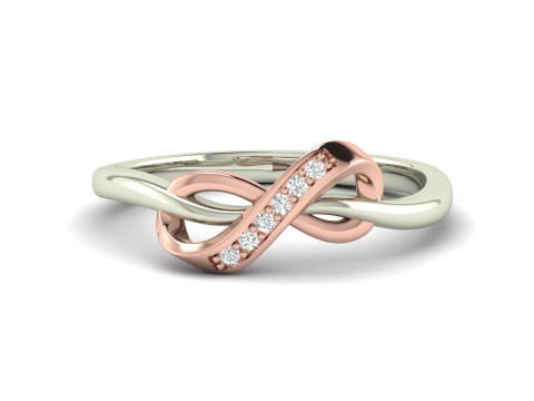 Infinity Band Ring 3D Принт Модель