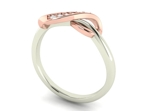 Infinity Band Ring 3D Print Model