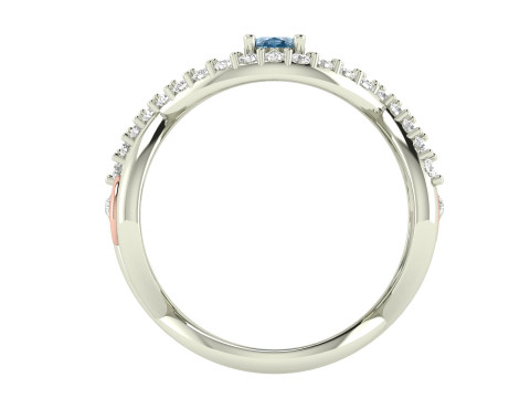 Infinity Love Promise Band Ring 3D Baskı Modeli