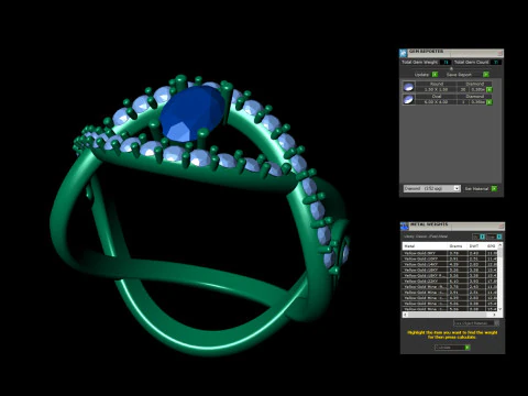 Infinity Love Promise Band Ring 3D Print Model
