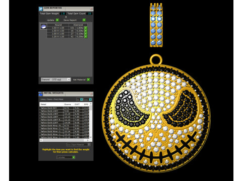 Halloween Pumpkin Hell Face Pendant Modèles 3D en vedette