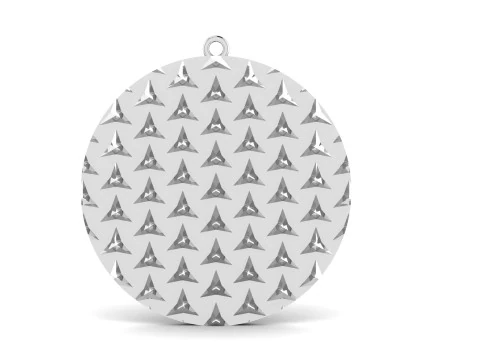 Mercedes Gents Pendant 3D print model 3D Print Model