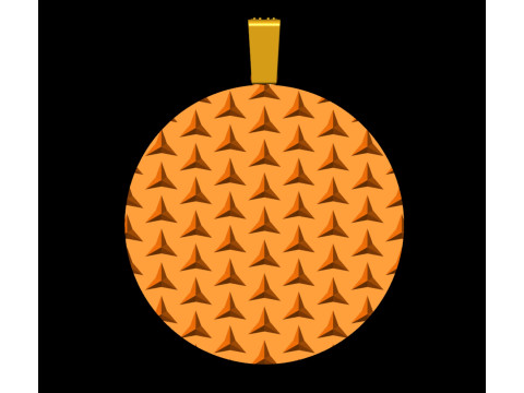 Mercedes Gents Kolye 3D baskı modeli 3D Baskı Modeli