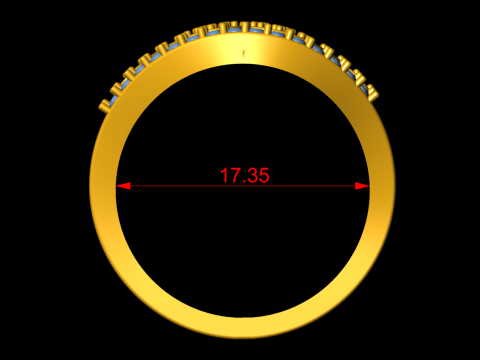 Heart Infinity Love Ring 3D-Druckmodell