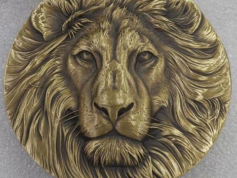 LION CNC COIN 3D print model 3D Print Model