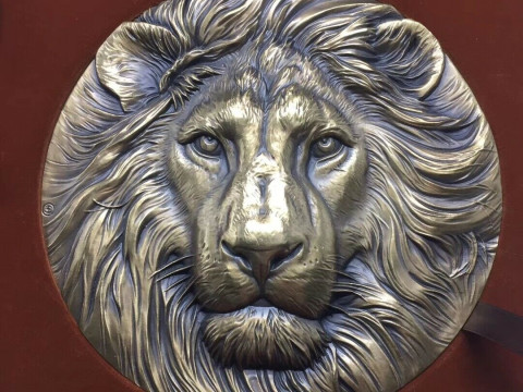 LION CNC COIN 3D print model 3D-printmodel