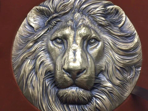 LION CNC COIN 3D print model 3D Print Model