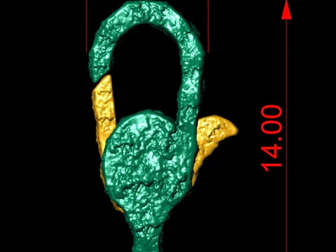 Nugget Textured Braslate Chain Link for Men 3D Print Model