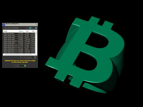 Bitcoin Gents Signet Ring 3D 打印模型