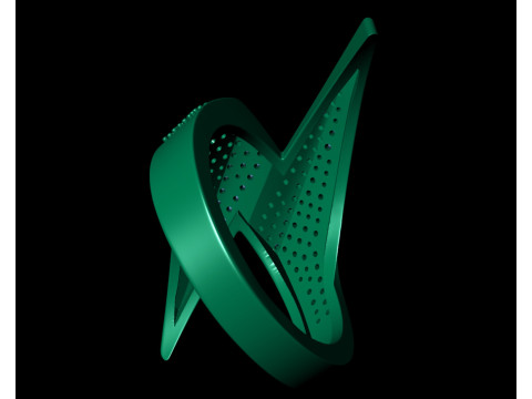 Bolt Lightning Sign Ring 3D प्रिंट मॉडल