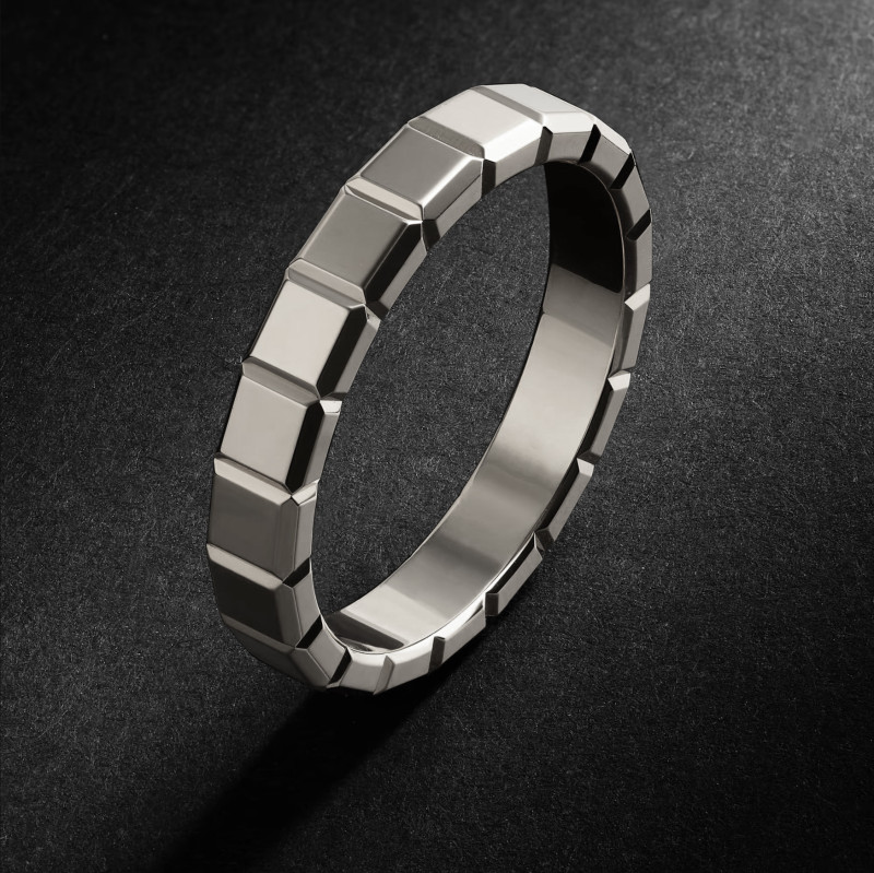 Gents Ice-Cube Blocks Plain Gold Ring 3D Baskı Modeli .c4d .max .obj .3ds .fbx .stl .blend 