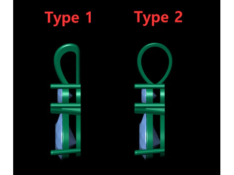 Valentine Pear with Round Solitaire Pendant 3D Print Model