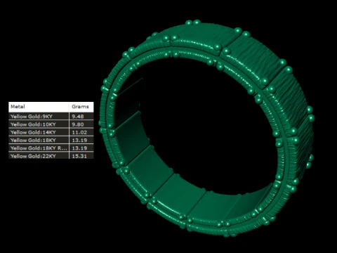 Classic Shield Textured Ring Band 3D Print Model