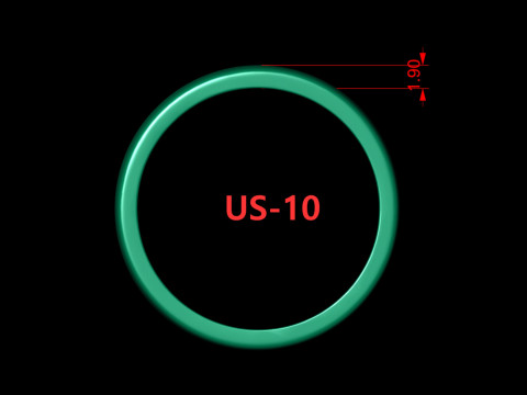Plain Gold water Wave Ring 3D Принт Модель