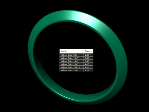 Butterknife Ring Band 3D Print Model