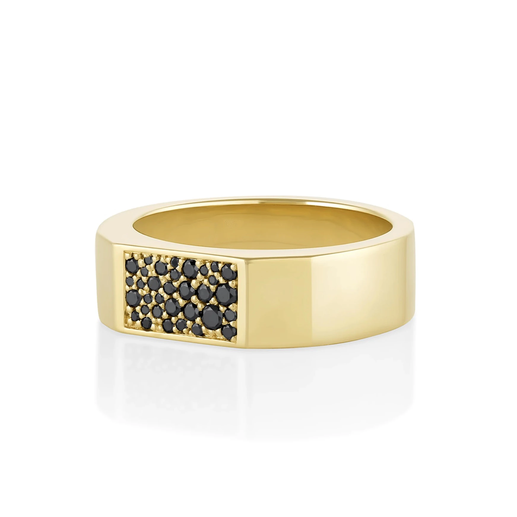 Mosaic Diamond setting Ring Band 3D Print Model .c4d .max .obj .3ds .fbx .stl .blend 