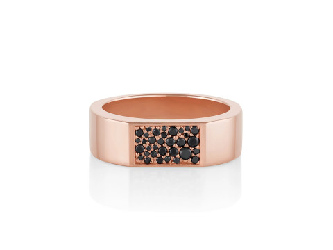 Mosaic Diamond setting Ring Band 3D प्रिंट मॉडल