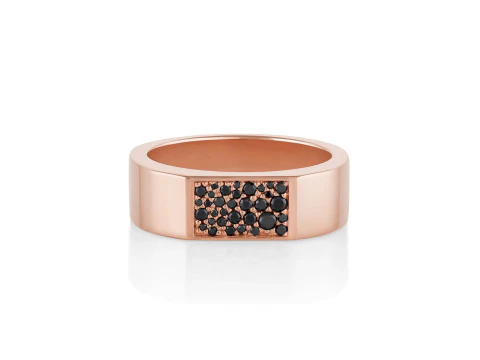 Mosaic Diamond setting Ring Band 3D Print Model