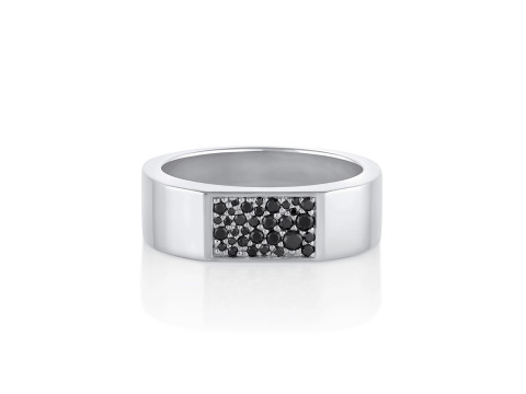 Mosaic Diamond setting Ring Band 3D प्रिंट मॉडल
