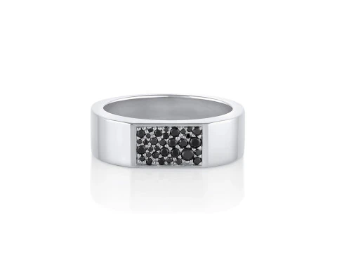 Mosaic Diamond setting Ring Band 3D Print Model