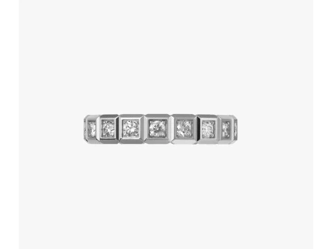Diamond ICE Cube Band Ring 3D Print Model