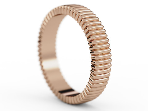 Boucheron QUATRE GROSGRAIN RING 3D Print Model