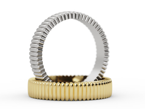 Boucheron QUATRE GROSGRAIN RING 3D Print Model