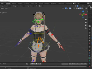 Marie rose maid 3D Model