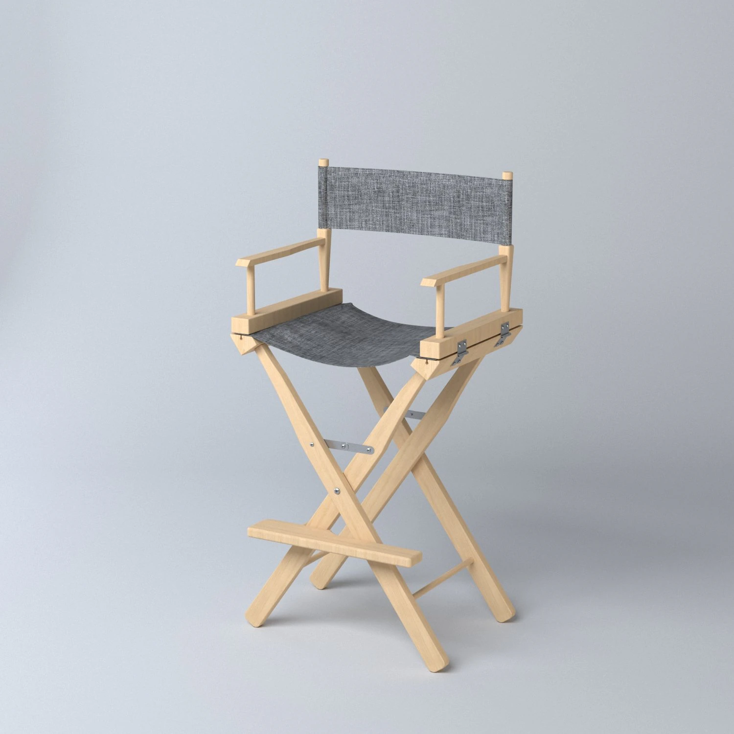 director chair m01 3D Model .c4d .max .obj .3ds .fbx .stl .blend 