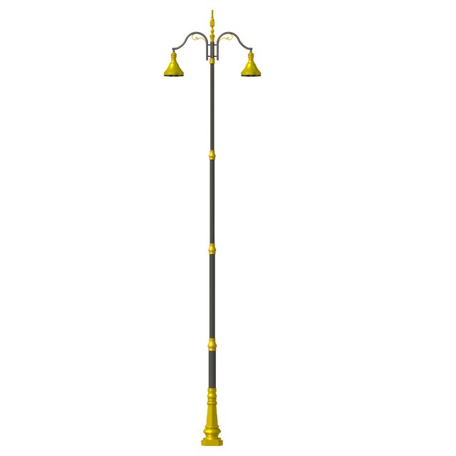 lili lighting pole 3D Model .c4d .max .obj .3ds .fbx .stl .blend 