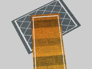 nowoczesna zasłona Model 3D