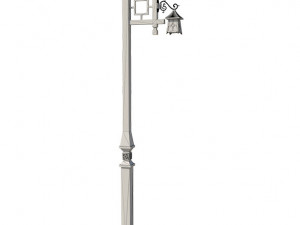 camelia light pole 3D मॉडल