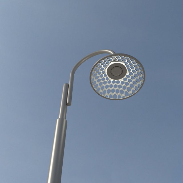 lilium light pole Modelo 3D .c4d .max .obj .3ds .fbx .stl .blend 