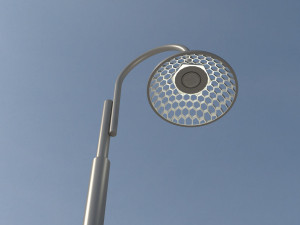 lilium light pole 3D 모델