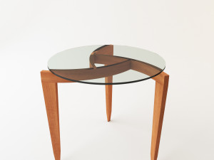 round table01 3D Model