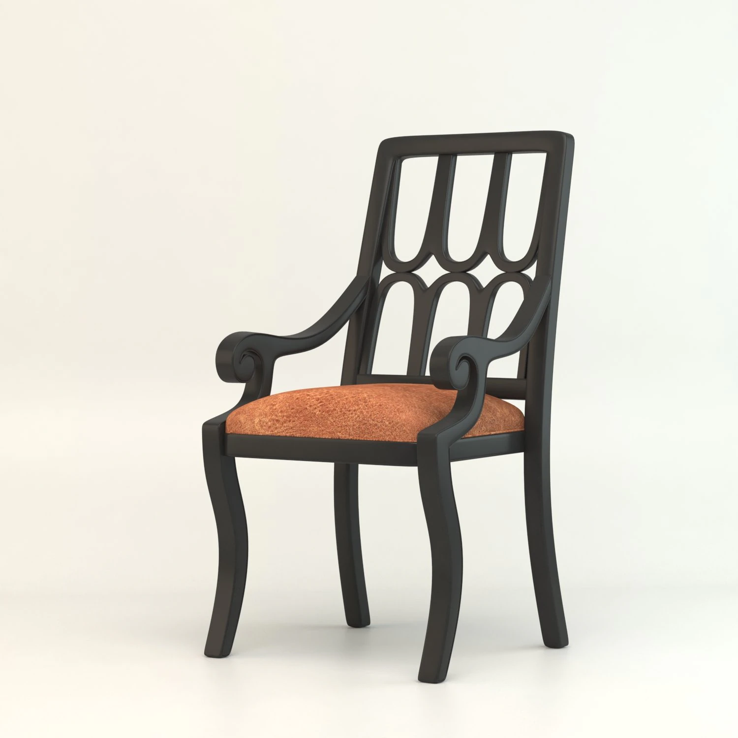 arm chair 3D Model .c4d .max .obj .3ds .fbx .stl .blend